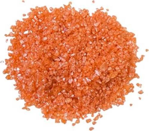 Dekoratif  Kırma Kırık Cam SEDEFLİ Renk Cam Kırığı (1 KG)  Turuncu