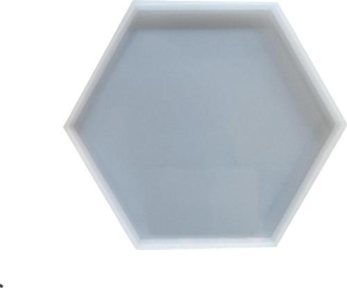 Epoksi Silikon Kalıp Altıgen Düz 14 CM