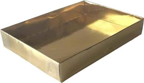 Asetat Kapaklı Karton Yasin Ve Tespih Kutusu 10.5X14.5X2(25 Adet)  Gold