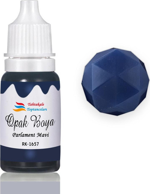 Epoksi Reçine Opak Boya Pigment Opak Epoksi Boyası 20 ML Parlament Mavi - 1657