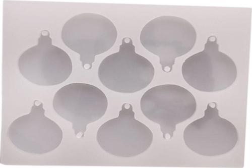 Epoksi Reçine Silikon Kalıp Çoklu Bal Kabağı Kalıbı Seri Döküm Kalıbı 4 CM 10 Lu