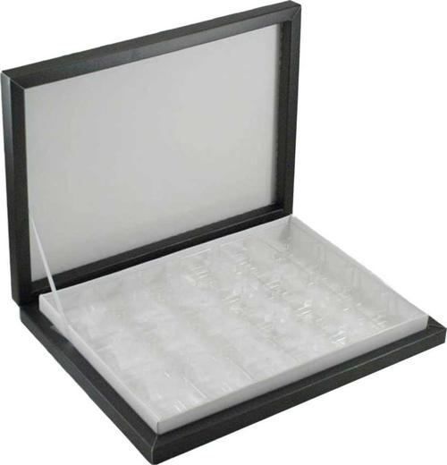 Karton Çikolata Kutusu 24 lü Separatörlü 23.4X31.5 CM  Siyah