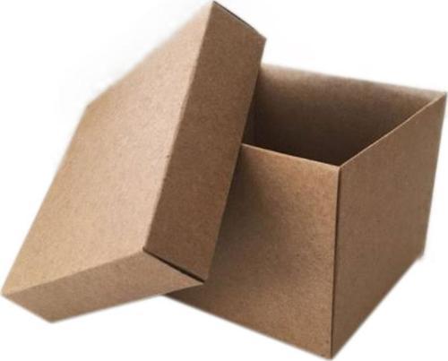 Komple Karton Kutu Düz Renk 8x8x6.5 CM (25 Adet)  Kraft