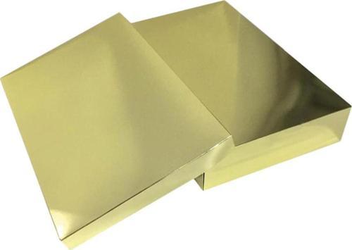 Komple Karton Kutu 26X40X7.5 CM (10 Adet)  Gold