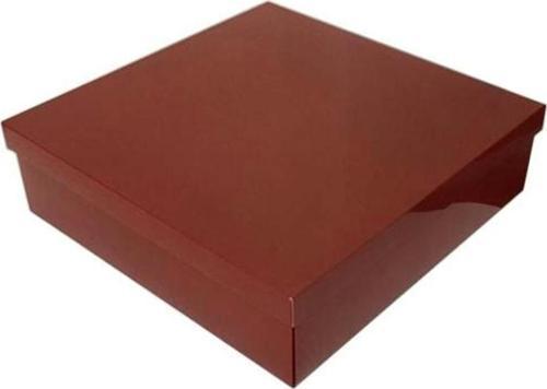 Komple Karton Kutu 30X30X10 CM (10 Adet)  Bordo