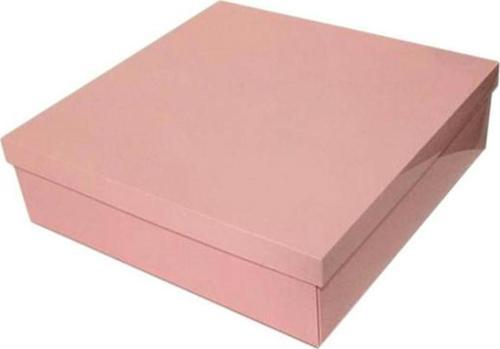 Komple Karton Kutu 30X30X10 CM (10 Adet) Pembe