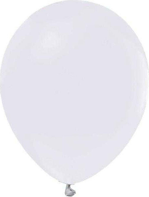 Metalik Balon 12 İnç Baskısız (100 Adet) Beyaz