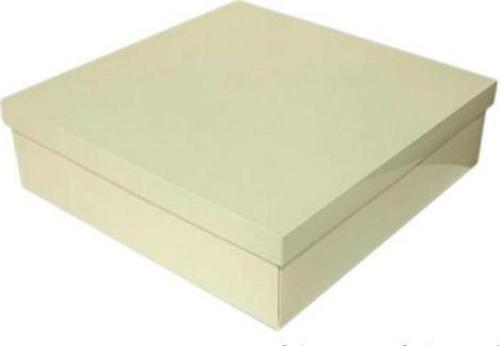 Komple Karton Kutu 35X35X10 CM (10 Adet)  Krem