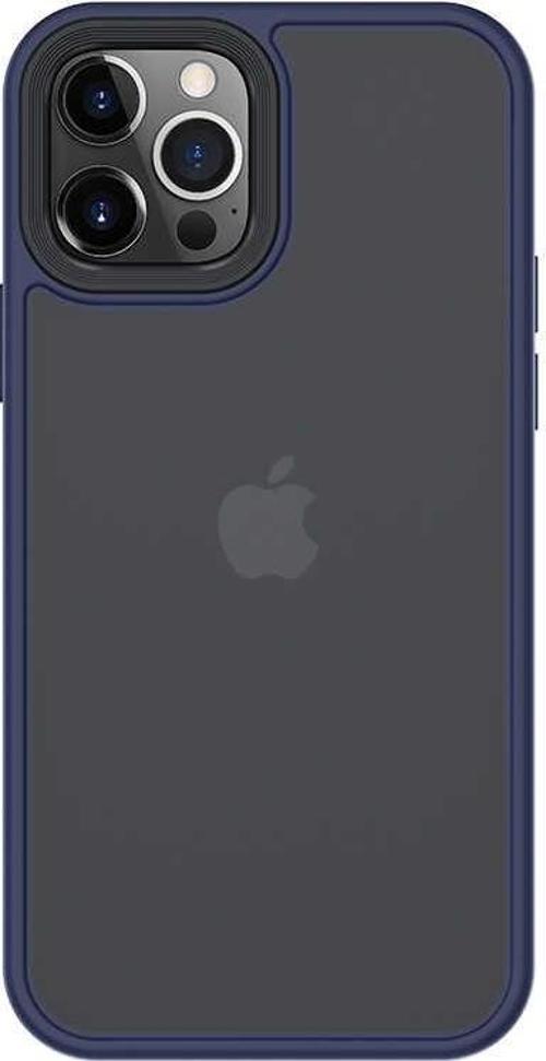 Apple iPhone 12 Kılıf Arkası Mat Buzlu Hybrid Kapak