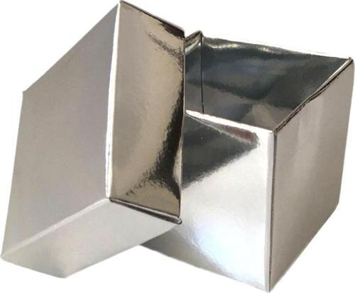 Komple Karton Kutu 5X5X5 CM (50 Adet)  Gümüş