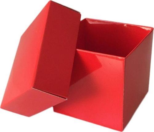 Komple Karton Kutu 5X5X5 CM (50 Adet)  Kırmızı