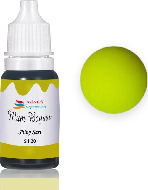 Mum Boyası Sıvı Pigment Boya 20 ML  Shiny Sarı - SH20