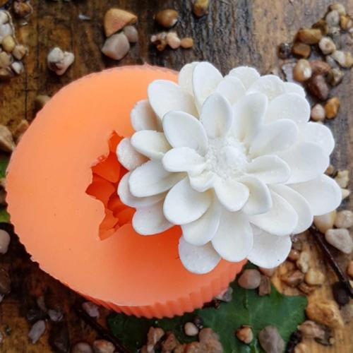 Silikon Kalıp Lotus Çiçeği Kalıbı S74