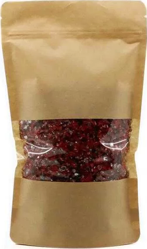 Pencereli Koyu Kraft Doypack 16x27 cm - 1000 Adet