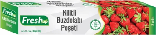 Kilitli Buzdolabı Poşeti Büyük Boy ( 100 Kutu )