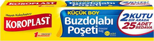 KÜÇÜK BOY BUZDOLABI POŞETİ 20x30