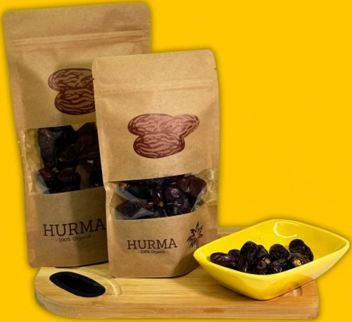 HURMA BASKILI PENCERELİ KAĞIT DOYPACK 13X22,5 250 GRAM 100 adet