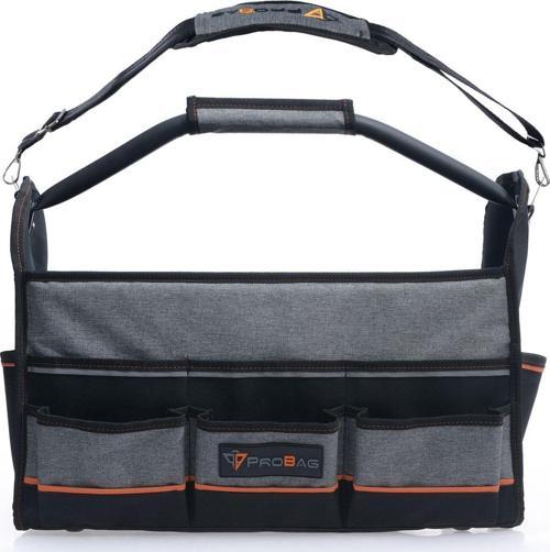 Dayanıklı Demir Saplı Takım Çantası - Suya Dayanıklı, 27 Bölmeli, Ergonomik El ve Omuz Taşıma