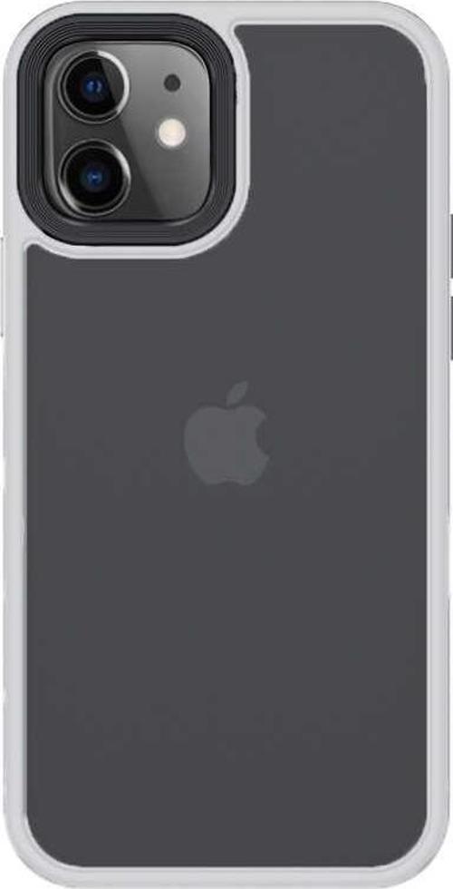 Apple iPhone 12 Mini Kılıf Arkası Mat Buzlu Hybrid Kapak