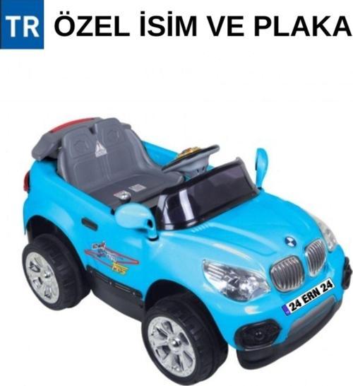Bmw [ Istediğiniz Ismi Ve Plakayı Yazıyoruz ]  12 Volt Uzaktan Kumandalı Akülü Araba