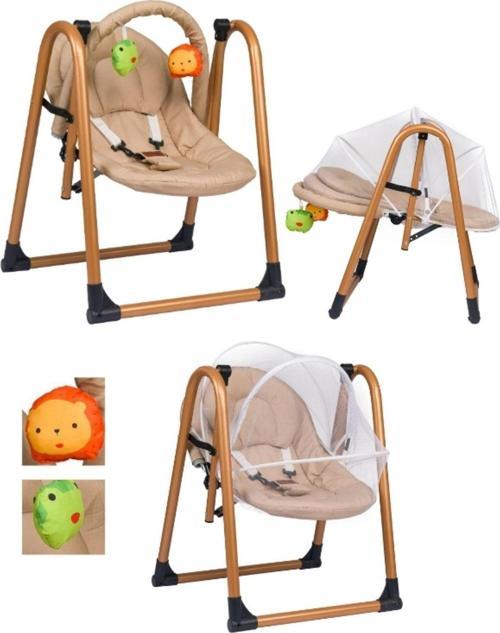 Salıncak Ana Kucağı  Bebek Salıncağı Ev Tipi Sallanır Sabitlenir Oyuncaklı