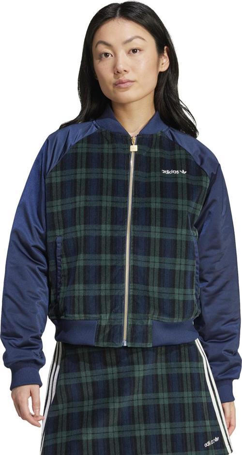 IX1040-K adidas Tartan Jacket Kadın Ceket Yeşil