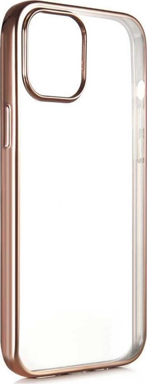 Apple iPhone 12 Mini Köşeleri Parlak Renkli Magic Glitz Transparent Kapak