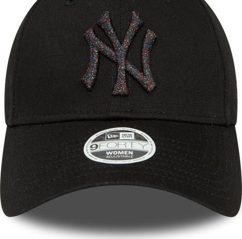 60435260-R New Era Wmns Metallıc Logo 9Forty Neyyan  Blkxmt Kadın Şapka Siyah