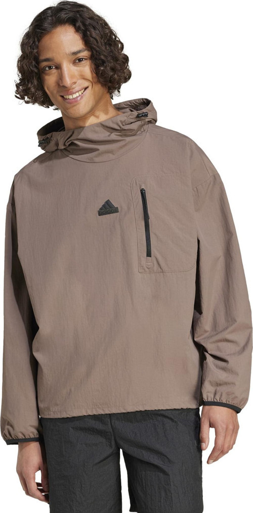 IV7424-E adidas M Ce Q3 W Oh Hd Erkek Sweatshirt Kahve