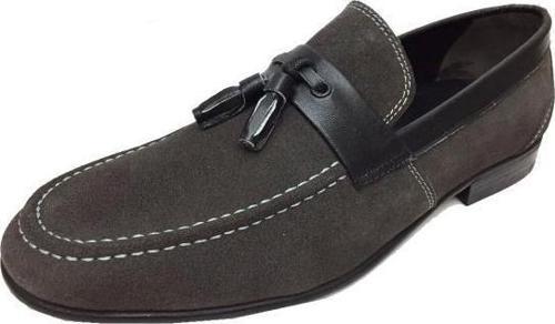 Tomford 31450 Hakiki Süet Deri Loafer Erkek Ayakkabı