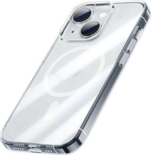 Apple iPhone 14 Plus Kılıf Crystal Series Clear Kapak Ekran Koruyucu Hediyeli