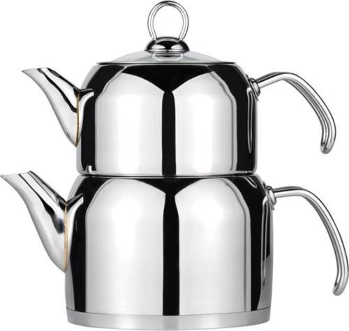 Saphire Orta Boy Çaydanlık Çelik Kulp 4868