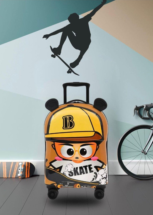 5253 Kabin Boy Çocuk Valizi Skate