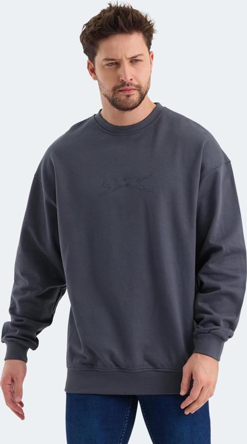 VADIK Erkek Sweatshirt Koyu Gri