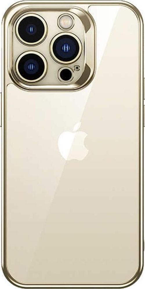 Apple Iphone 14 Pro Max Kılıf Electroplating Tpu Kapak Ekran Koruyucu Hediyeli