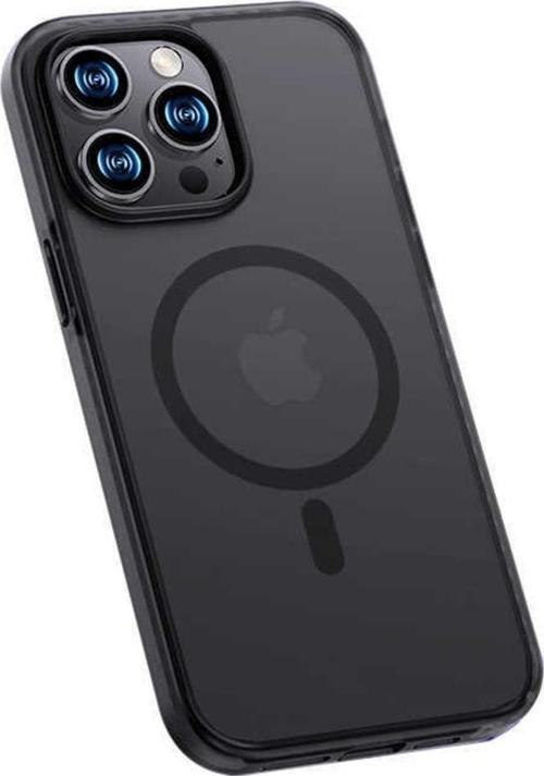 Apple Iphone 14 Pro Max Kılıf Kenarları Silikon Airbagli Mat Arka Yüzey Icesand Kapak