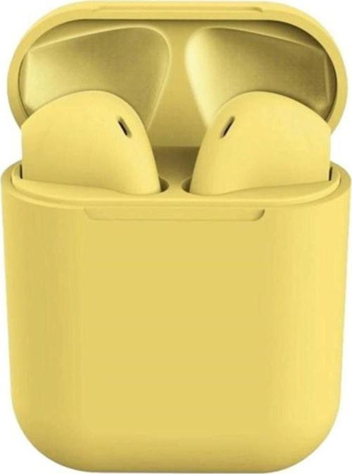 Inpods I12 Tws Ios Android Universal Bluetooth Kulaklık - Sarı