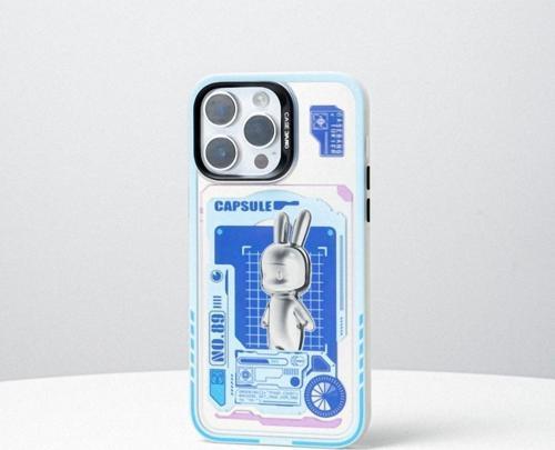 Apple Iphone 14 Pro Uyumlu Kılıf Magsafe Şarj Özellikli Casebang Rabbit Kapak