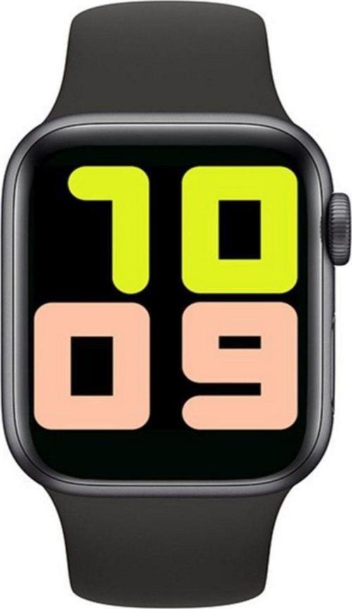 Akıllı Saat T500 Smart Watch Türkçe Menü Tam Dokunmatik - Siyah