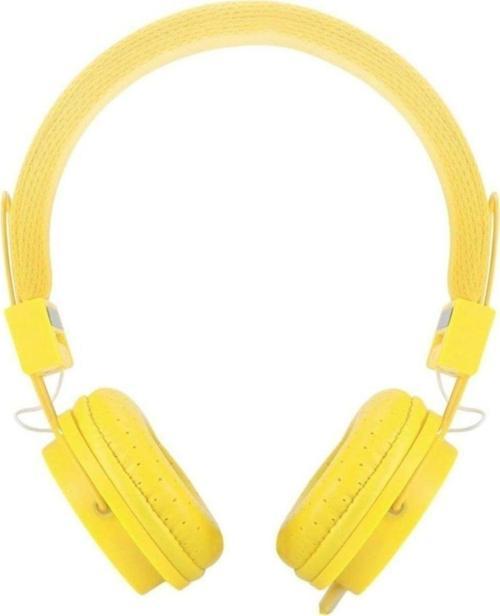 Color Ep05 Kafa Bantlı Bluetooth Kulaklık -Sarı