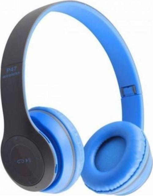 P47 Wireless Bluetooth Kulaklık - Mavi
