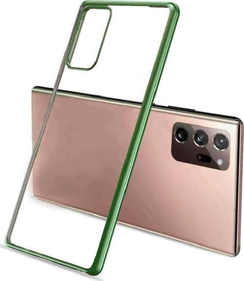 Galaxy Note 20 Ultra Köşeleri Parlak Renkli Magic Glitz Transparent Kapak