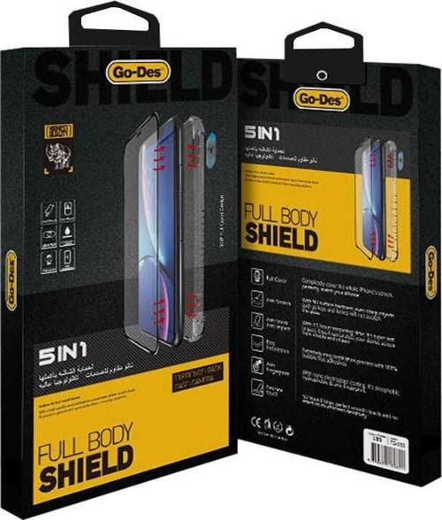 Apple iPhone SE 2022 Ön Arka Koruma Go Des 5 in 1 Full Body Shield