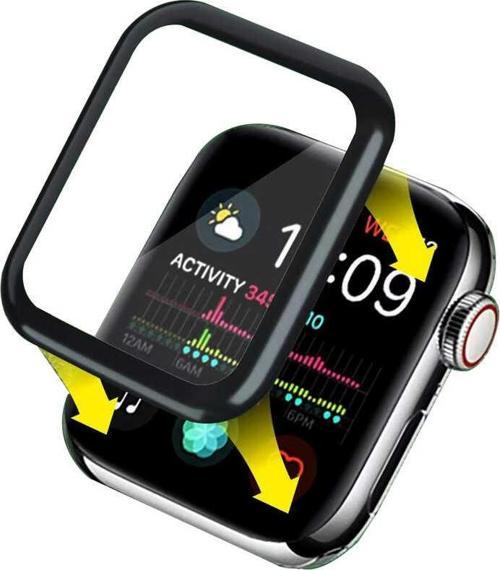 Apple Watch 42mm Go Des 2 in 1 Ekran Koruyucu