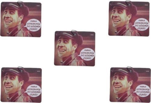 Kemal Sunal Figürlü Dekoratif Oto Araç Kokusu Asma Koku -5 Adet