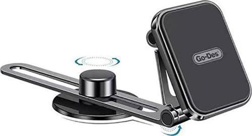 Araba Araç İçi Telefon Tutucu GD-HD916 Magnetik Dönebilen Torpido Üstü Düz Zemin Tasarım