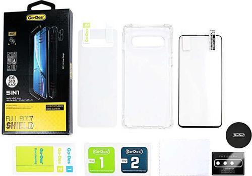 Galaxy S10 Ön Arka Koruma Go Des 5 in 1 Full Body Shield