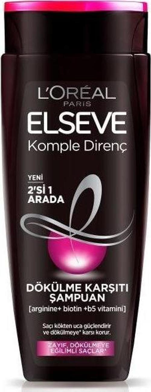 Elseve Komple Direnç Dökülme Karşıtı 2'si 1 Arada Şampuan 360 ml