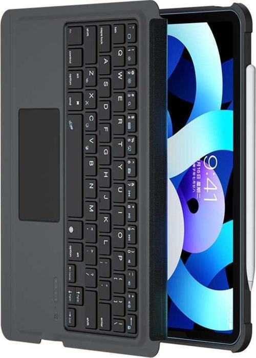 Ipad Air 10.9 2020 (4.nesil) Uyumlu Multifunctional Kablosuz Klavyeli Kılıf