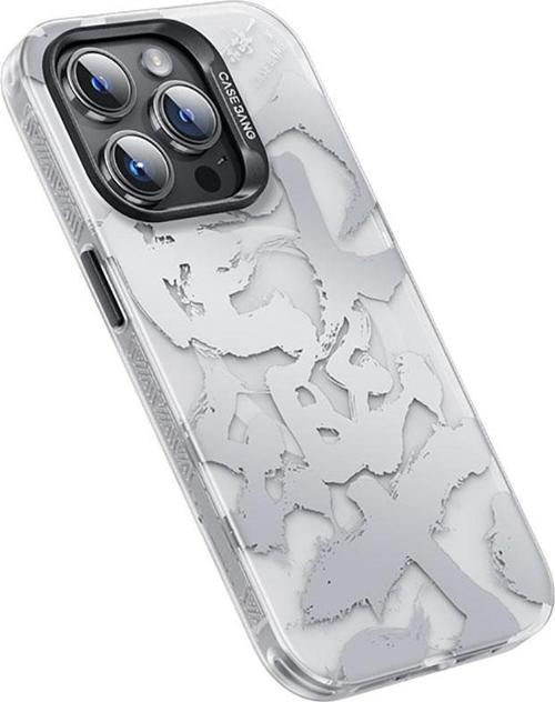 iPhone 14 Pro Max Uyumlu Kılıf Magsafe Kablosuz Şarj Özellikli Casebang Calligraphy Joy Kapak